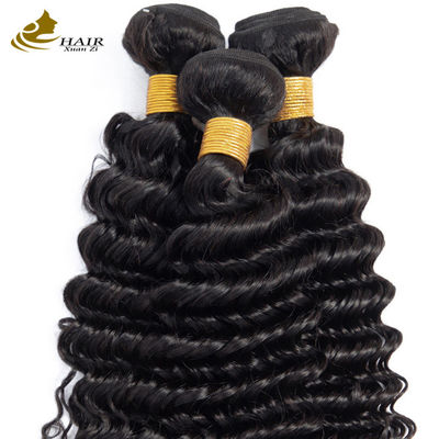Black Kinky Virgin Capelli Umani Fusioni di Prodotti di Bellezza Capelli Tessuti