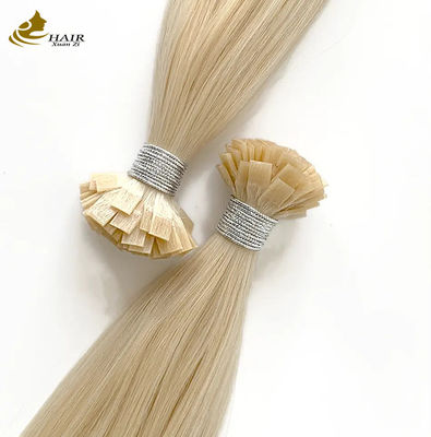 613 Color Pre Bonded Umano I Tip Hair Extensions Piatto 28 pollici