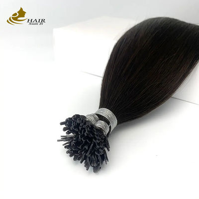 0.5g Estensioni di capelli con cheratina pre-connessa Nera Naturale Settimo Diretto