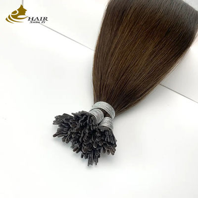 0.5g Estensioni di capelli con cheratina pre-connessa Nera Naturale Settimo Diretto