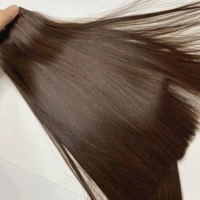 # 4 Fusioni di capelli vietnamiti Capelli umani dritti Tessuto doppio osso tirato