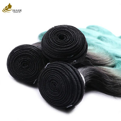 Grado 12A Brasiliano 613 Capelli umani 1B Verde