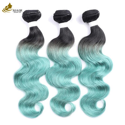 1B Blu Brasiliano Highlight Body Wave Brasiliano Vergine Grezzo Remy Ombre Extension Capelli Umani