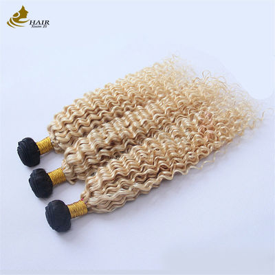 1B/613 Fascio per capelli umani peruviano-brasiliano con chiusura frontale in pizzo