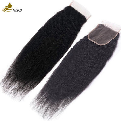 Fuso di capelli umani brasiliani con chiusura 8A/9A/10A