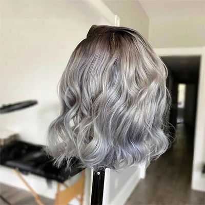 613 Parrucche personalizzate per capelli umani Bob per la linea naturale dei capelli