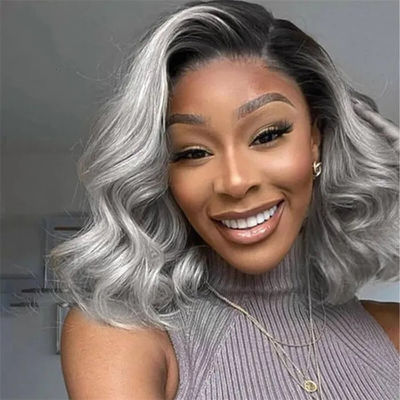 613 Parrucche personalizzate per capelli umani Bob per la linea naturale dei capelli