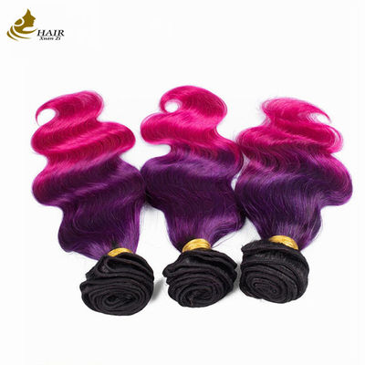 12A Estensione dei capelli umani Corpo ondulato Violeta fasci di capelli vergini