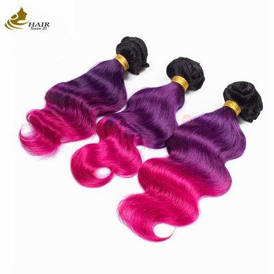 12A Estensione dei capelli umani Corpo ondulato Violeta fasci di capelli vergini