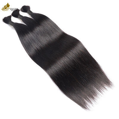 Ingrosso di capelli da treccia umana brasiliani/malesiani/indiani/peruvesi 100% vergini grezzi