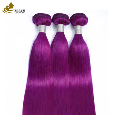 Capelli Umani Violati Stretti Bundle Vergine Estensioni di trama di capelli umani