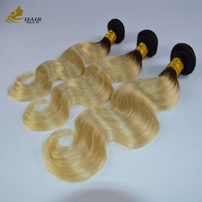 613 Blonde Virgin Human Hair Bundles Weft Extensions Con Chiusura Con Spedizione Rapida
