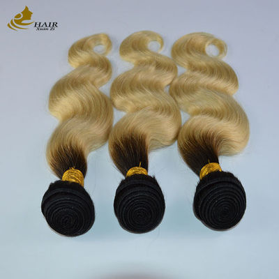 613 Blonde Virgin Human Hair Bundles Weft Extensions Con Chiusura Con Spedizione Rapida