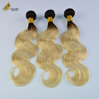 613 Blonde Virgin Human Hair Bundles Weft Extensions Con Chiusura Con Spedizione Rapida