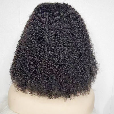 Ingrosso 13X6 13X4 HD Brazilian Curl Transparent Lace Human Front Hair Wig