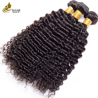 Capelli umani non lavorati tessono capelli brasiliani per estensioni naturali