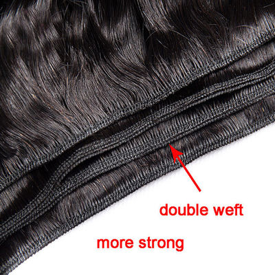 Fusioni naturali di capelli umani vergini con tecnologia di allineamento della cuticule