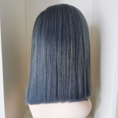 13X4 4X4 13X6 Pizzo Frontale Crudo Brasiliano Capelli Vergini Umani Parrucca Corta Parrucca Bob