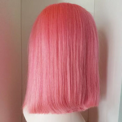 13X4 4X4 13X6 Pizzo Frontale Crudo Brasiliano Capelli Vergini Umani Parrucca Corta Parrucca Bob