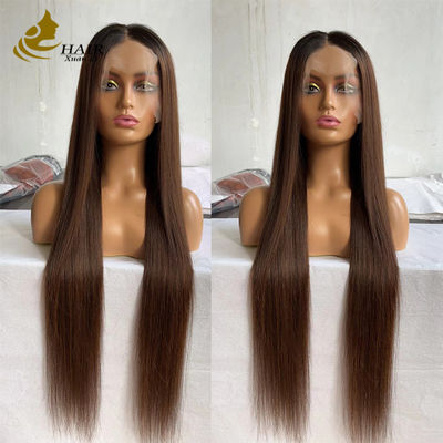 100% capelli umani vergini peruviani Acqua ondata pizzo parrucche anteriori