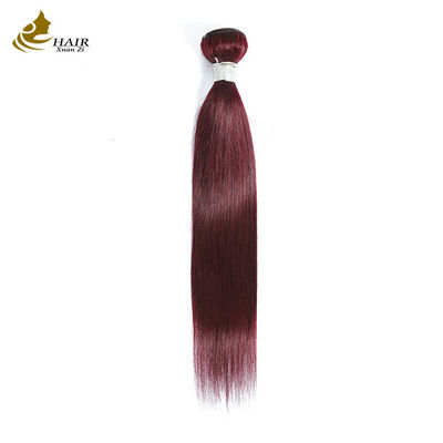 99j Bourgogne Body Wave Bundles Virgin Brasiliana Remy Human Hair Extension Bundles