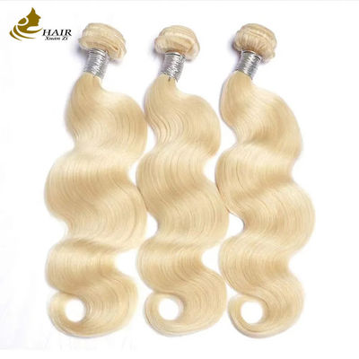Capelli umani brasiliani Corpo ondulato Colore Ombra 613 Remy Estensioni di capelli umani