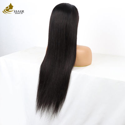 Perrucca per capelli umani all'ingrosso HD 13X4 Perrucche per capelli a pizzo trasparente frontale pre-plucked
