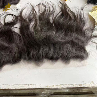 Linea di capelli a forma di M Chiusura in pizzo per capelli umani personalizzata