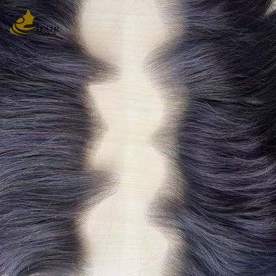 Linea di capelli a forma di M Chiusura in pizzo per capelli umani personalizzata