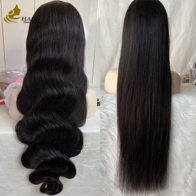 Parrucca in pizzo con capelli umani vergini, multi-stile e colori