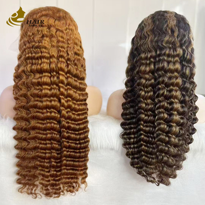 Parrucca in pizzo con capelli umani vergini, multi-stile e colori