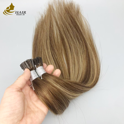 Extension capelli umani I Tip allineati con cuticola all'ingrosso