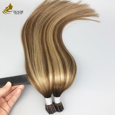 Extension capelli umani I Tip allineati con cuticola all'ingrosso