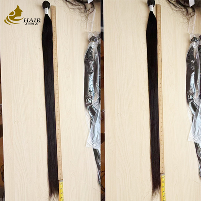 38 pollici 40 pollici Natural Black Lisci Vergini Capelli Umani Bundles In Vendita