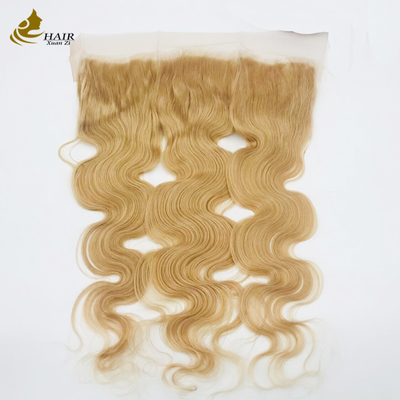 613 Colore trasparente 100% Chiusura a pizzo per capelli umani Chiusura a pizzo per capelli Remy