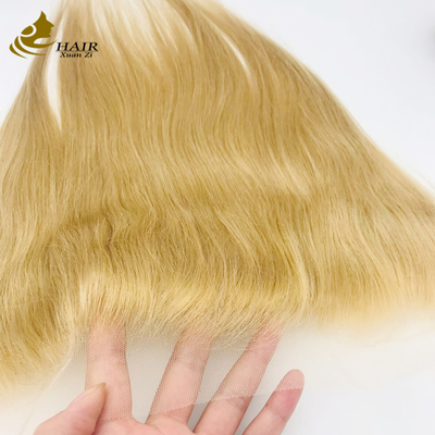 613 Colore trasparente 100% Chiusura a pizzo per capelli umani Chiusura a pizzo per capelli Remy